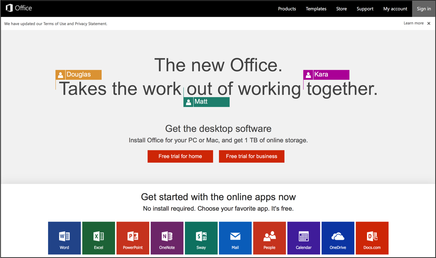 microsoft office for mac 2016 home and business trial